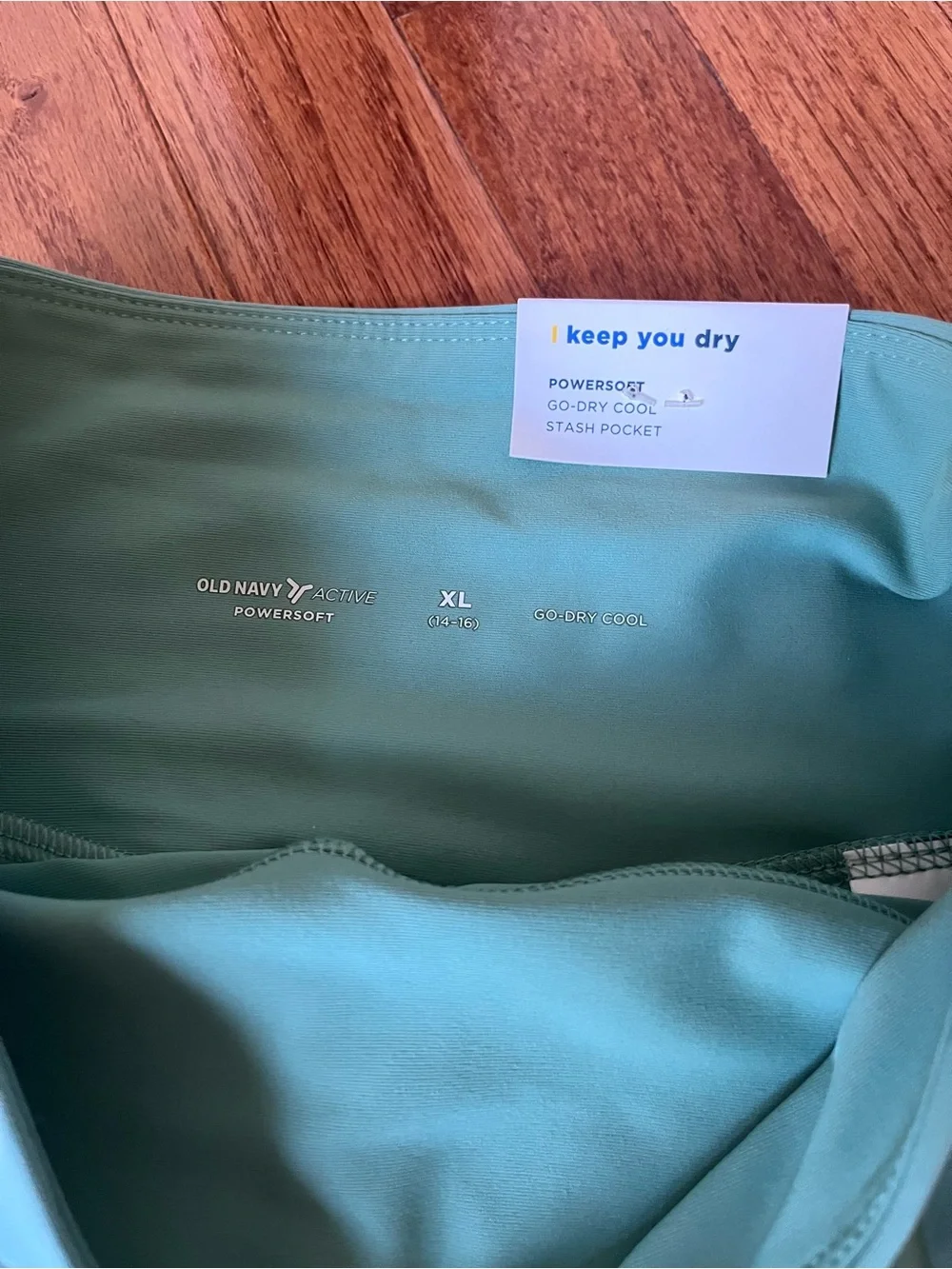 Girls Old Navy XL Teal Pleated Active Skort